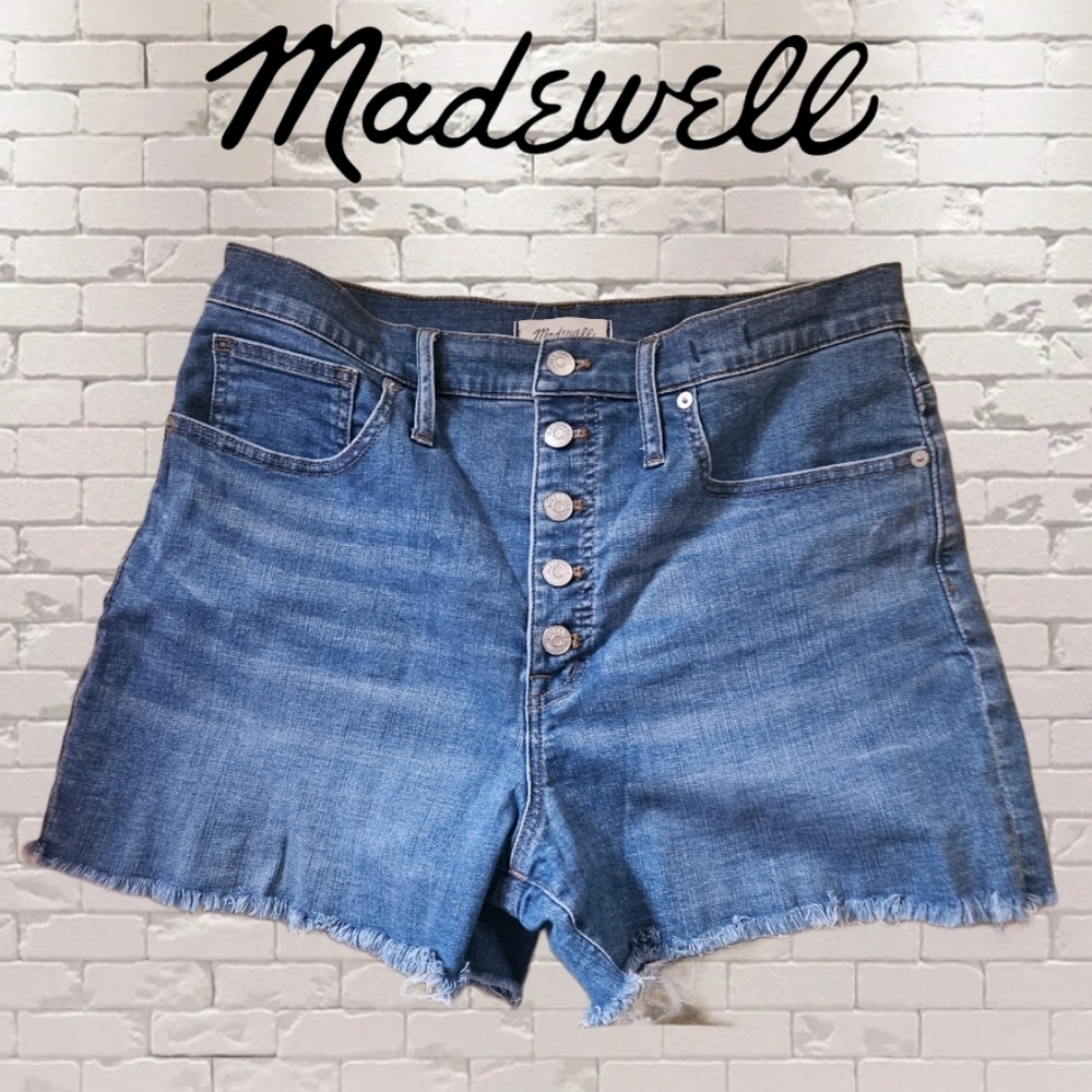 Madewell Blue Denim Jean Shorts